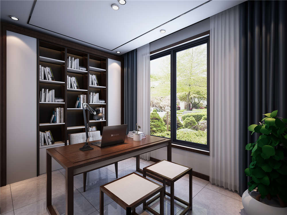 龍湖九里晴川-現(xiàn)代簡約-臥室設計效果圖